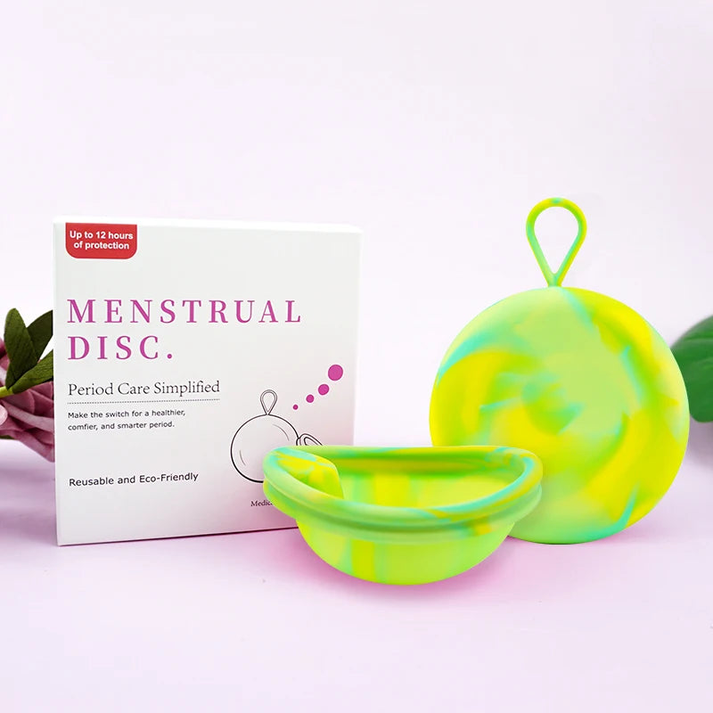 Menstrual Disc Soft Silicone – 12h Reusable Leak-Proof