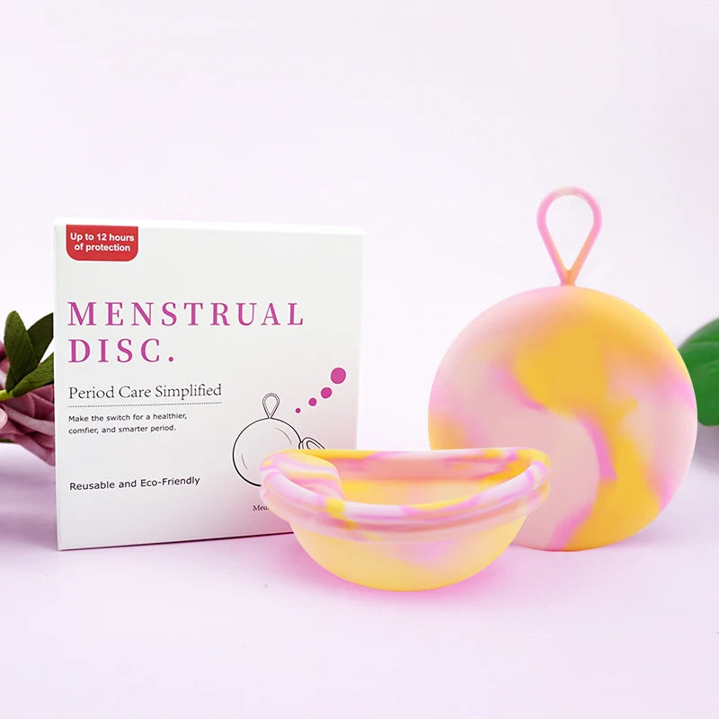 Menstrual Disc Soft Silicone – 12h Reusable Leak-Proof