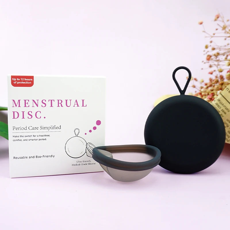 Menstrual Disc Soft Silicone – 12h Reusable Leak-Proof