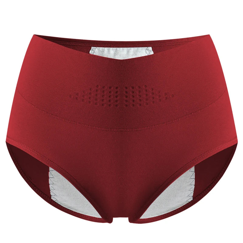 Period Panties Leak-Proof High Waist Cotton