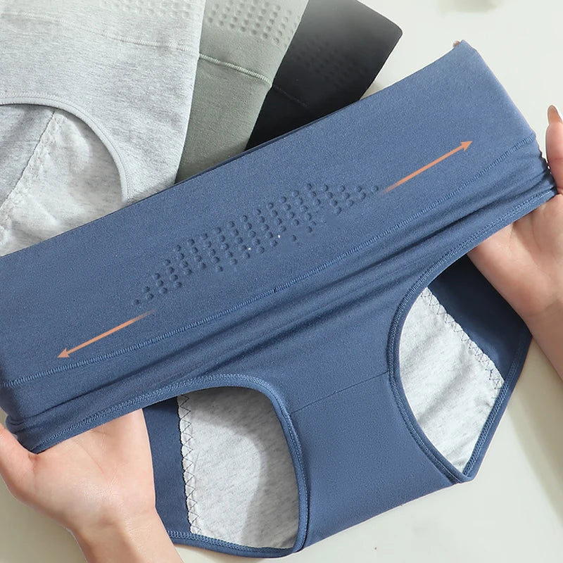 Period Panties Leak-Proof High Waist Cotton