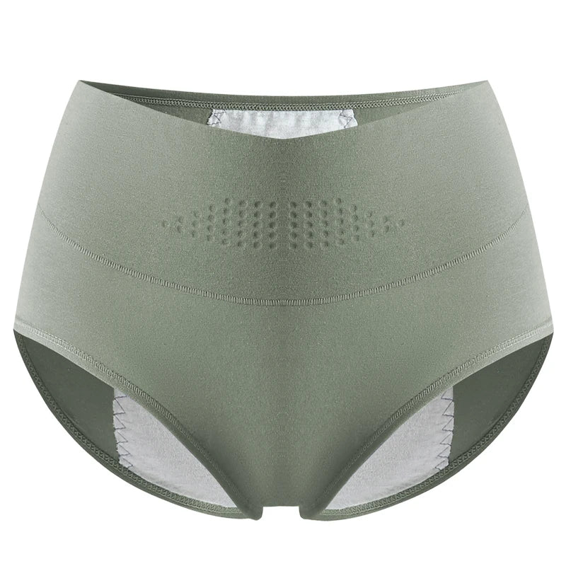 Period Panties Leak-Proof High Waist Cotton