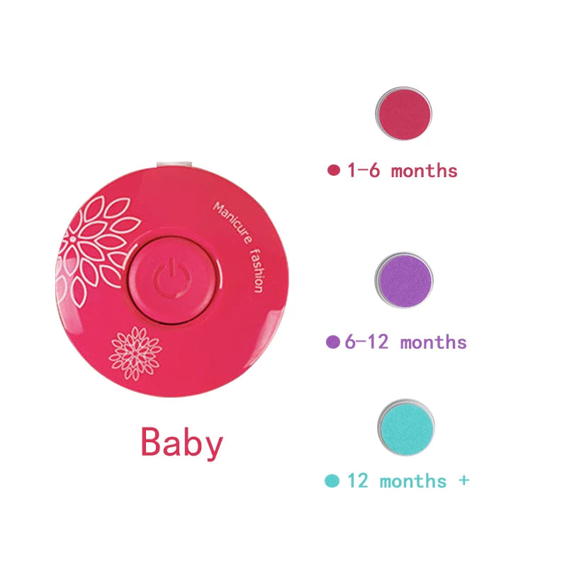 Electric Baby Nail Trimmer & File
