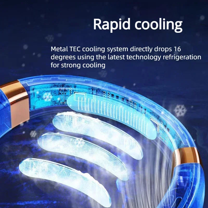 Rechargeable Hands-Free Neck Fan