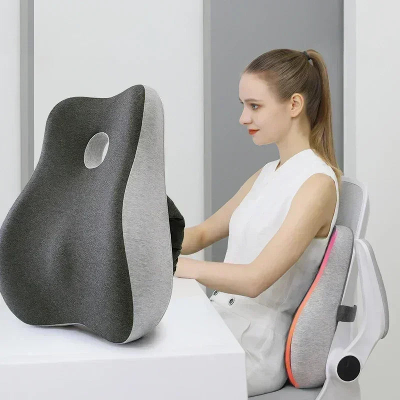Lumbar Support Cushion for Office Chairs & Cars