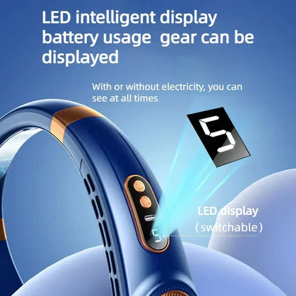 Rechargeable Hands-Free Neck Fan