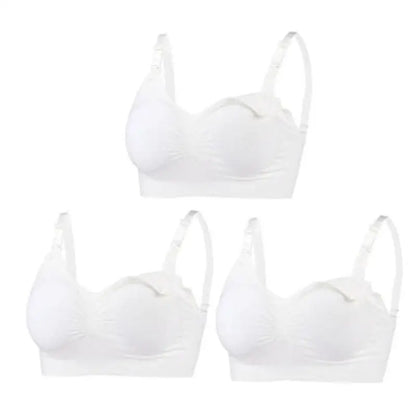 Set of 3 Seamless Maternity Nursing Bras