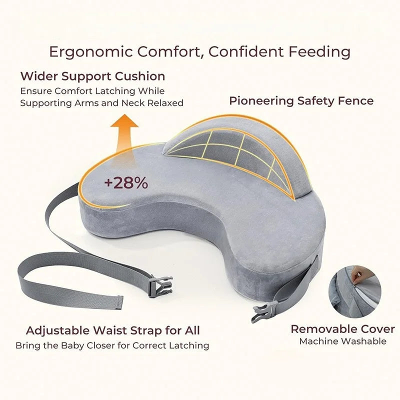U-Shaped Nursing & Breastfeeding Pillow