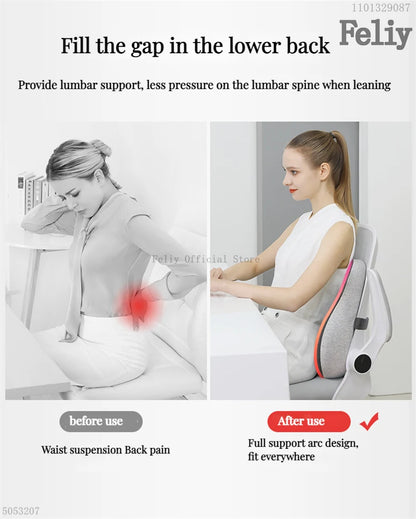 Lumbar Support Cushion for Office Chairs & Cars