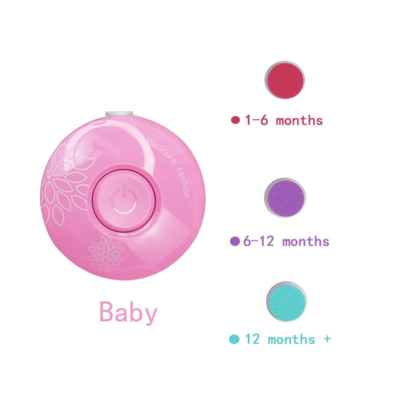 Electric Baby Nail Trimmer & File