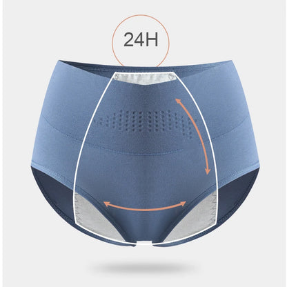 Period Panties Leak-Proof High Waist Cotton 