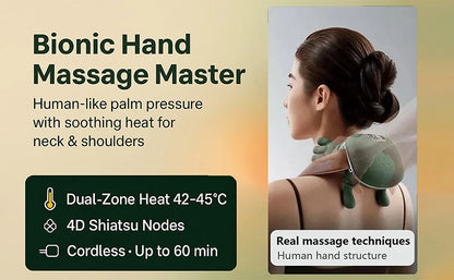 Cordless Neck & Shoulder Massager with Heat