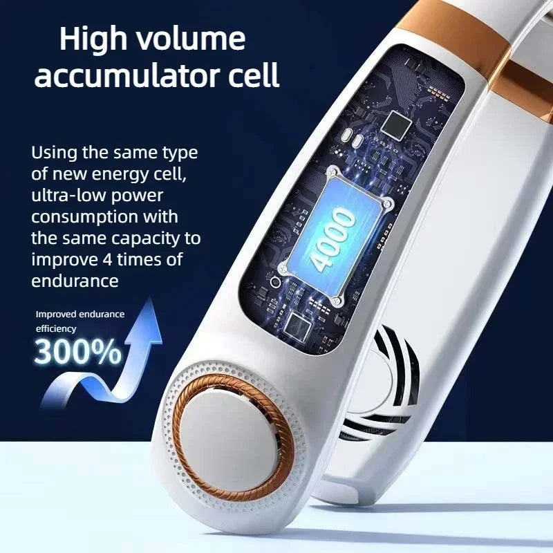 Rechargeable Hands-Free Neck Fan
