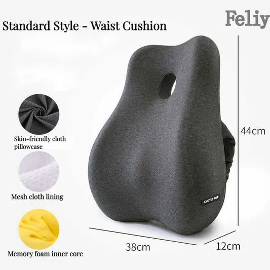 Lumbar Support Cushion for Office Chairs & Cars