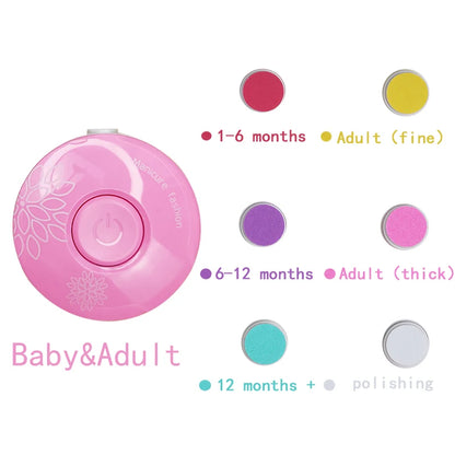 Electric Baby Nail Trimmer & File