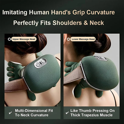 Cordless Neck & Shoulder Massager with Heat