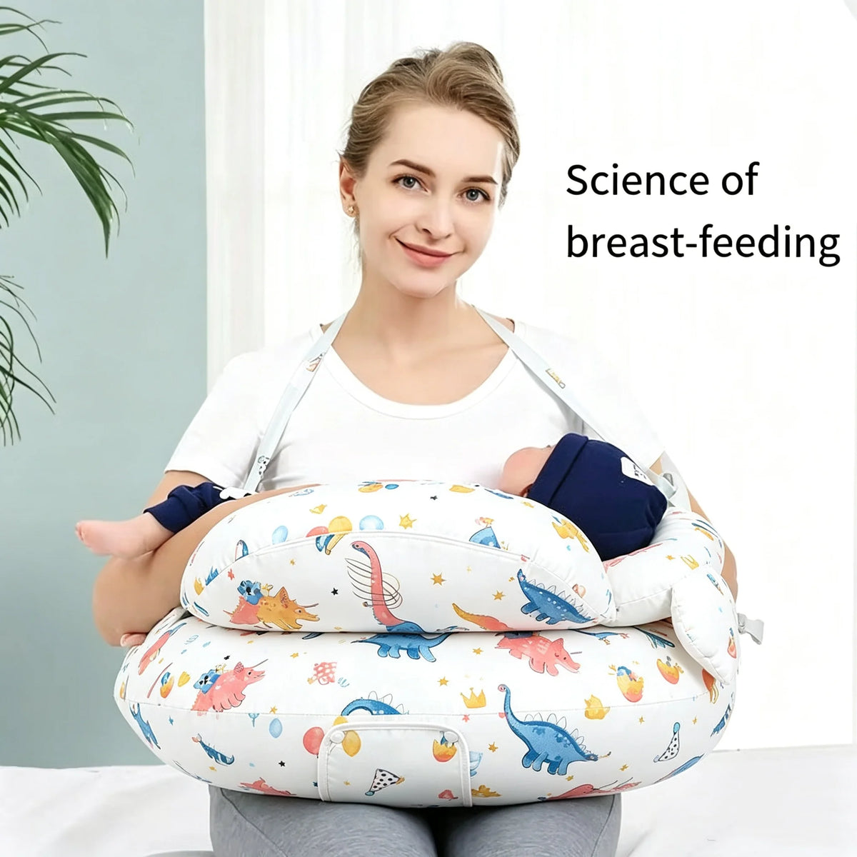 Nursing Pillow for Breastfeeding & Waist Support