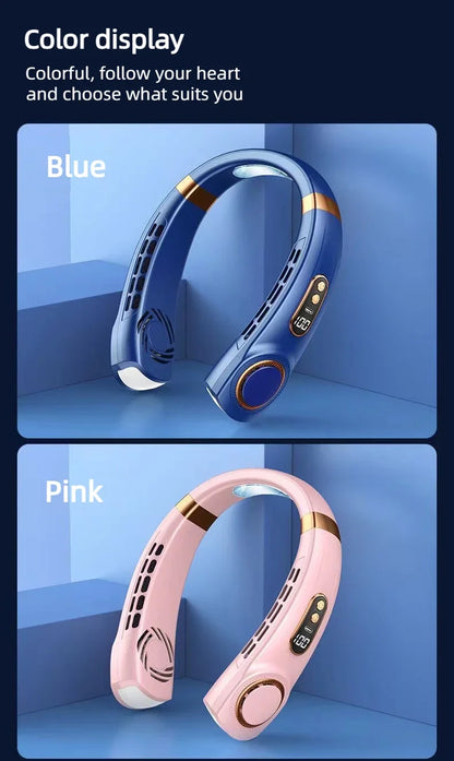 Rechargeable Hands-Free Neck Fan