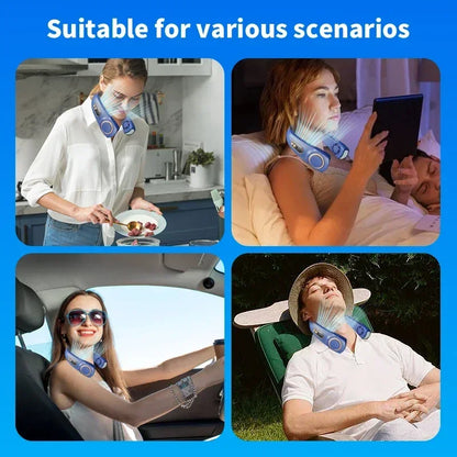 Rechargeable Hands-Free Neck Fan