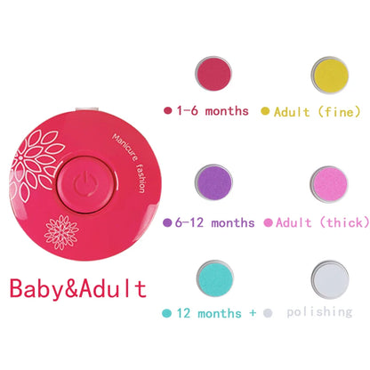 Electric Baby Nail Trimmer & File