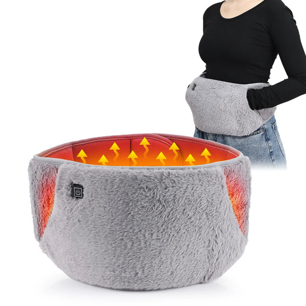 Electric Heating Belt Adjustable Waist Heated Therapy For Menstrual Pain | Relief Uterus | Hand Warmer Winter