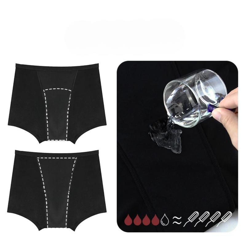 Menstrual Panties-Boxer Heavy Flow Period